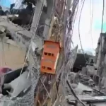 بالفيديو- قاعة الإرشاد في مدينة النبطية بعد الغارة