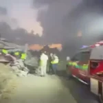 غارة على السريرة وفيديو من موقع الغارة على البرج الشمالي
