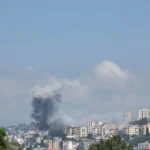 بالصورة: الغارة على النبطية