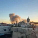 بالفيديو: غارة استهدفت المساكن الشعبية – صور