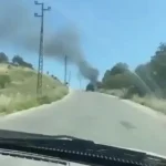 بالفيديو: السيارة المستهدفة في كفرحونة