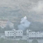 بالصورة: مسيّرة إسرائيلية تستهدف سيارة جنوباً