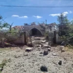 سقوط صاروخ في بلدة عين إبل