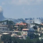 بالصورة: غارة جديدة على مدينة النبطية