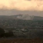 بالصورة: تفجير إسرائيلي بين حولا ومركبا قضاء مرجعيون